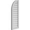 Ekena Millwork Quarter Round Top Left Surface Mount PVC Gable Vent w/ 2"W x 1-1/2"P Brickmould Frame, 14"W x 40"H GVPQL14X4002SN - alternate 3